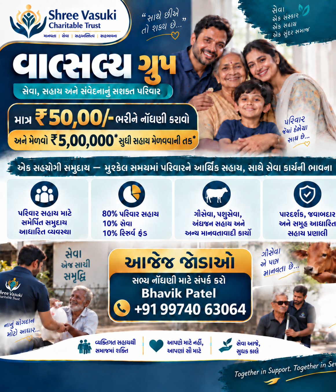 Vatsalya Group Infographic Poster